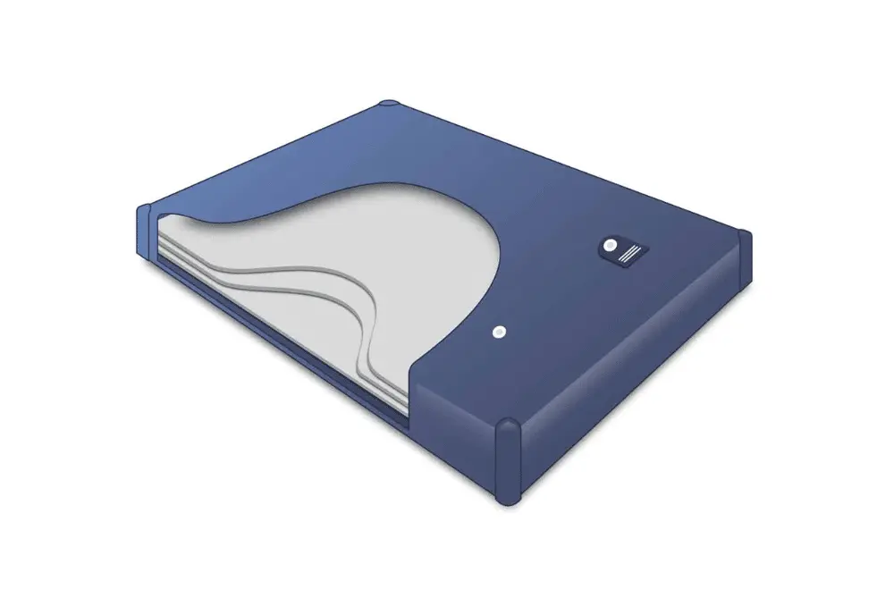 Hardside mono waterzak waterbed