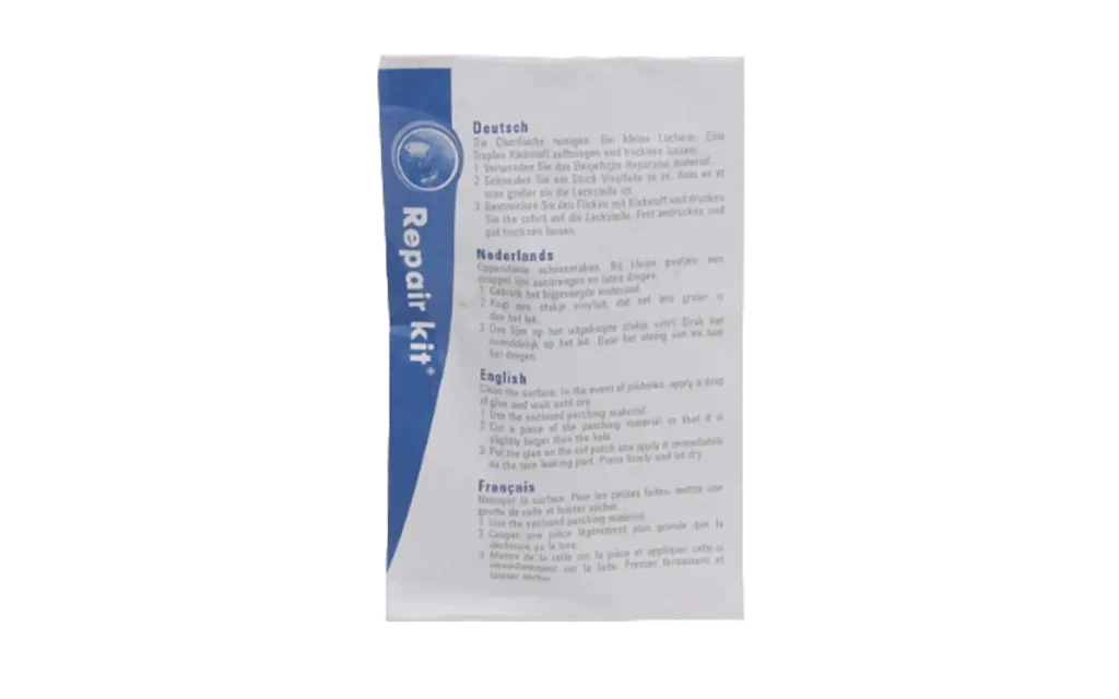 Plakset waterzak waterbed