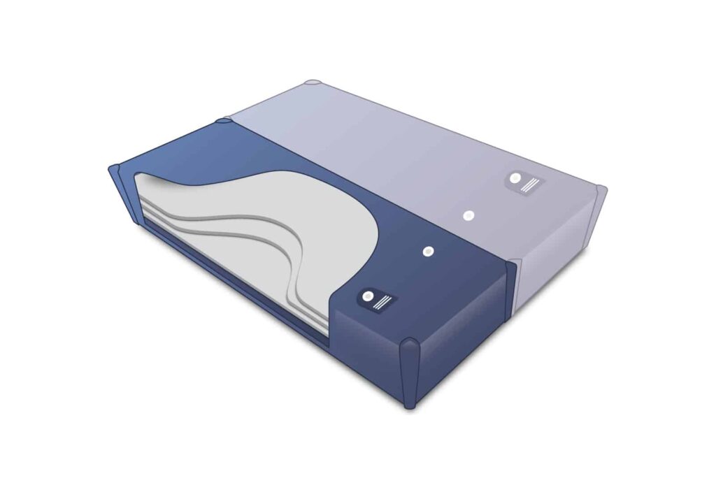 Softside duo waterzak waterbed