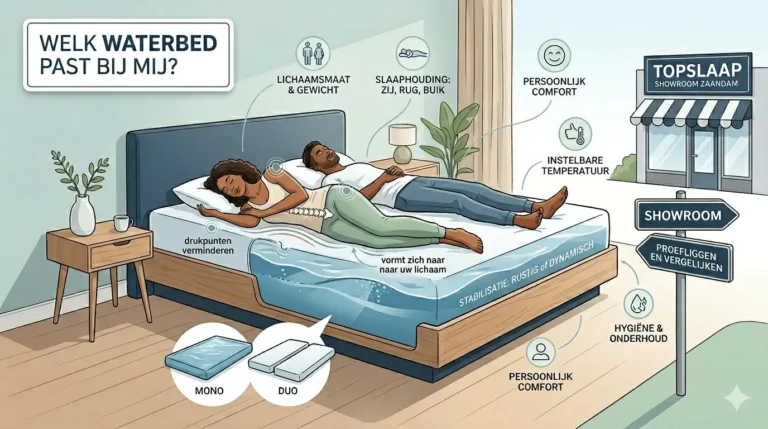 Welk waterbed past bij mij? TOPslaap Waterbedden