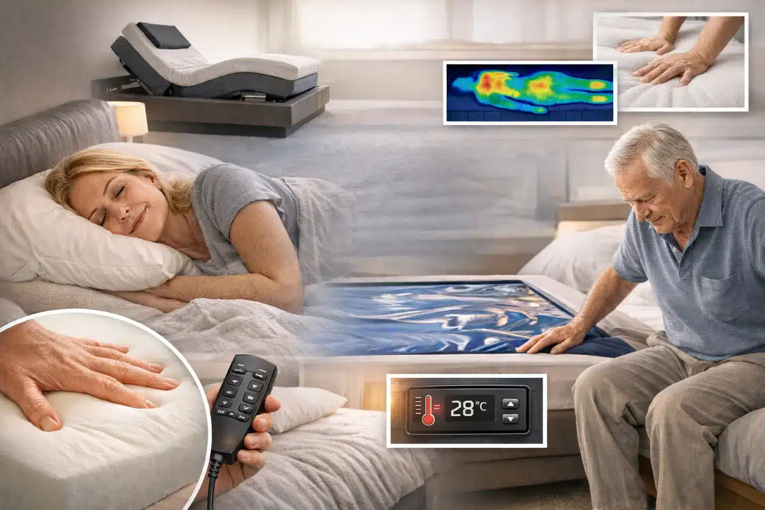 Slapen met artrose, reuma of fibromyalgie - TOPslaap Waterbedden