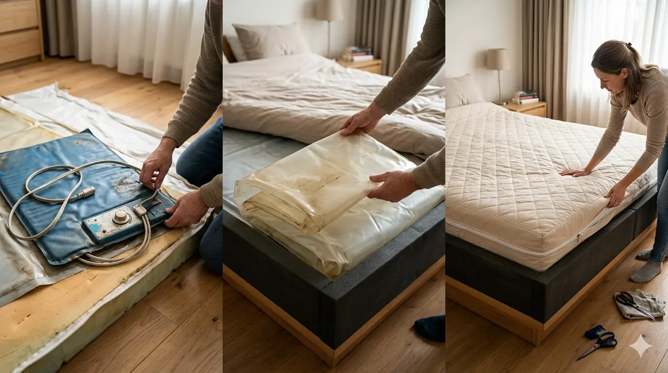 Wanneer moet u een waterzak, verwarming of tijk vervangen? | TOPslaap