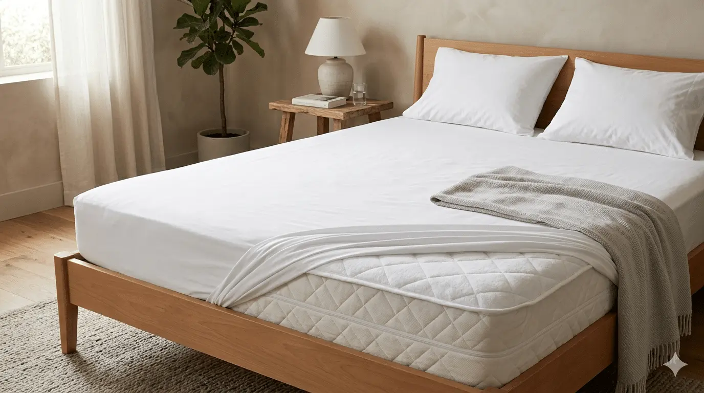 Welke tijk, molton en hoeslaken passen het best op een waterbed? | TOPslaap